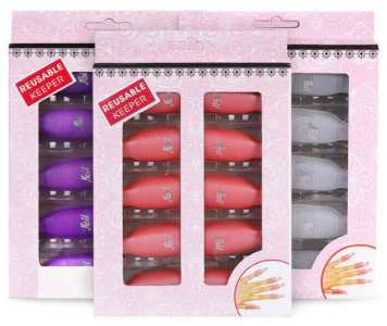 Soak off Clip - UV Gellack Remover Clip - Pink